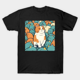 Leave Me Alone - Cat Alone T-Shirt